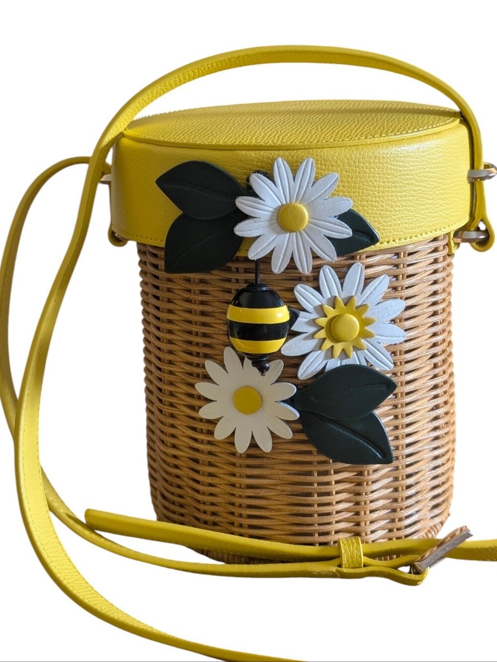 Kate Spade ♠️ New York Buzz Honey Pot Crossbody Novelty Bag - Picture 2 of 14